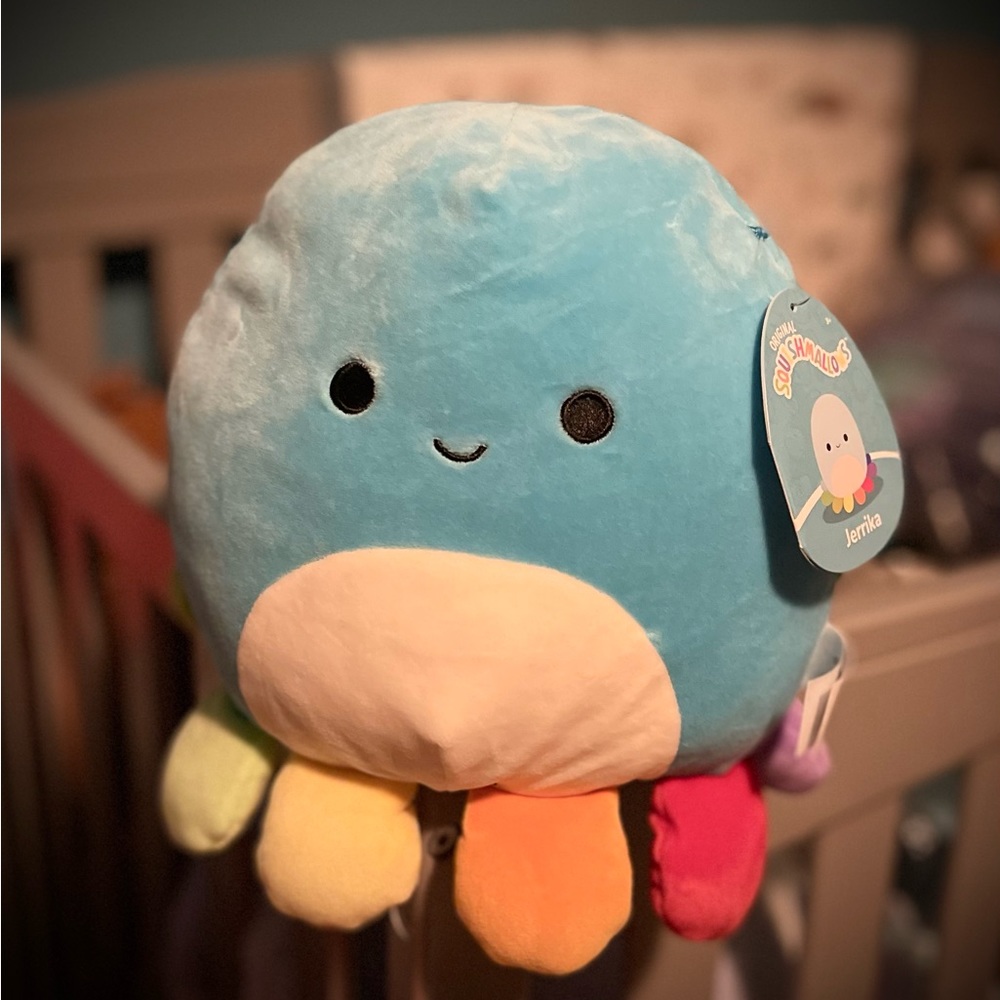 NWT’s **Jerrika** the Octopus Squishmallow 8 inch